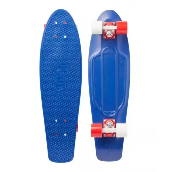 Penny Cruiser 27 Blau Rot Weiß Räder
