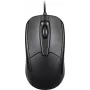 Perixx PERIMICE-209 P schwarze kabelgebundene optische Maus, 3 Tasten, 1000 DPI, USB, beidhändig 10442