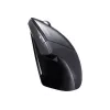 Perixx PERIMICE-713 Kabellose Ergonomische Vertikale Maus, Rechtshänder, Optisch, 2000 DPI, 2,4 GHz, Nano-Empfänger, Schwarz