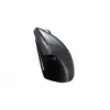 Perixx PERIMICE-713 Kabellose Ergonomische Vertikale Maus, Rechtshänder, Optisch, 2000 DPI, 2,4 GHz, Nano-Empfänger, Schwarz