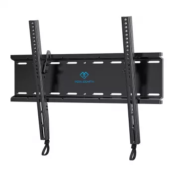 PERLESMITH PSMTK1-EU Full Motion TV-Wandhalterung für 23-60 Zoll Fernseher, Doppelarm-Schwenkhalterung mit Neigungs-, Schwenk- und Niveauausgleich, max. VESA 400x400mm, 45kg Kapazität, Schwarz