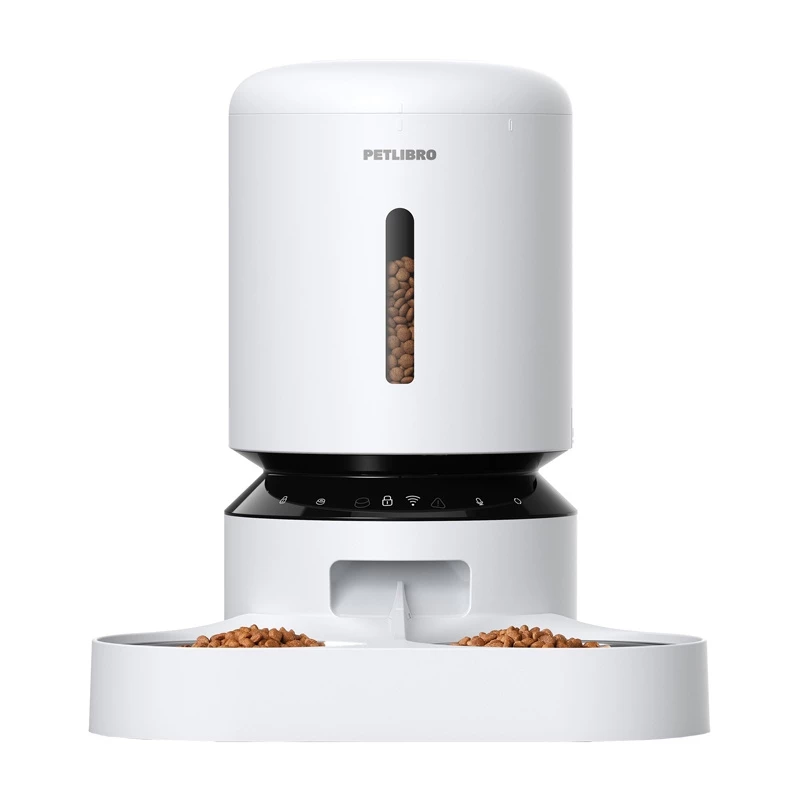 PETLIBRO Granary Futternapf mit Doppelnapf, WiFi, 5L, Weiß
