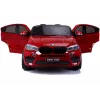 PETMEX Batteriebetriebenes Auto Neuer BMW X6M SUV LED-Leuchten MP3 Rot Lackiert