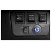 PETMEX Batteriebetriebener Jeep HP012 für Kinder mit LED-Leuchten und MP3, Schwarz