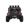 PETMEX Batteriebetriebener Jeep HP012 für Kinder mit LED-Leuchten und MP3, Schwarz