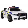 PETMEX Polizeiauto batteriebetriebenes Kinderfahrzeug Weiß
