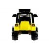 PETMEX ZP1005 Kinder-Elektro-Traktor-Bagger mit beweglicher Schaufel, Gelb