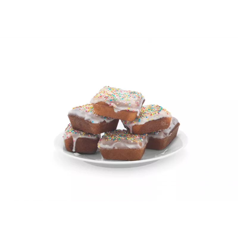 Petra PT5921DEKF Cake Maker - 7 Mini Cakes/Cupcakes/Donuts, 700W, Non-Stick, Black