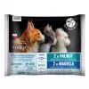 PETREPUBLIC Adult Heilbutt und Makrele Nassfutter für Katzen – 4x100g Beutel