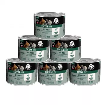 PETREPUBLIC Adult Sterile Chunks with Duck in Sauce – Nassfutter für Katzen – 10x200g