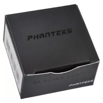 Phanteks Glacier G1/4 Adapter-Verschraubung, Mutter-Mutter, verchromt