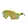 PHILIPP PLEIN MAN Sonnenbrille SSP001-991KCX Oversized Shield Schwarz Grau UV400