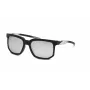 PHILIPP PLEIN MAN Sonnenbrille SSP011-56U28W Schwarzer Acetatrahmen, quadratisch, graue Gläser 56/18/135 mm