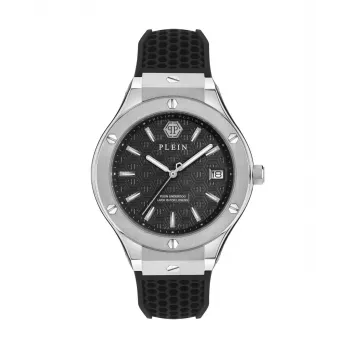 Philipp Plein Herren Automatische Skelettuhr PWUFA0125 44mm Schwarzes Silikon