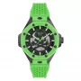 Philipp Plein Herren Automatikuhr PWPFA0624 46mm Edelstahl Schwarz Silikon