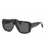 PHILIPP PLEIN Herren-Sonnenbrille SPP074640Z212 Pilot Schwarz/Grau 64/15/145 mm