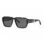 Philipp Plein Herren-Sonnenbrille SPP081-550Z21 Schwarz/Grau 55/17/145 mm