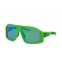 Philipp Plein Herren-Sonnenbrille SSP002-6195GV Pilot/Aviator Schwarz Acetat Grau Verlauf UV400