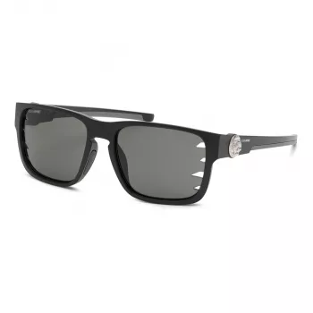 Philipp Plein Sport Herren-Sonnenbrille SSP004-570U28 Schwarz/Grau 57/18/135 mm