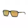 Philipp Plein Sport Herren-Sonnenbrille SSP012-59Z42P - Schwarzer Acetat-Rahmen, graue polarisierte Gläser, 59/16/145 mm
