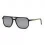 Philipp Plein Sport Herren-Sonnenbrille SSP032-58C02X Schwarzer Acetatrahmen Graue Gläser 58/19/145 mm