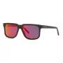 Philipp Plein Sport Herren-Sonnenbrille SSP037-59L46P - Schwarzer Rahmen, Smoke Grey Gradient-Glas - 59/16/150 mm