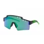 PHILIPP PLEIN SPORT SSP001-99U28V Herren-Sonnenbrille - Schwarzer Rahmen, graue Gläser, Schildform