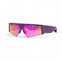 Philipp Plein Sport SSP006-71GEAV Herren-Sonnenbrille, Schwarzer Rahmen, Graue Gläser, 71/12/130 mm