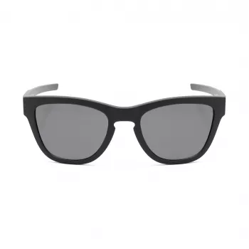 Philipp Plein Sport SSP008-54U28P Herren Polarisierte Rechteck-Sonnenbrille, Schwarz/Grau, 54/18/135 mm