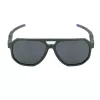 PHILIPP PLEIN SPORT SSP014-61J97P Herren-Sonnenbrille - Schwarzer Rahmen, graue polarisierte Gläser, 61/15/135 mm