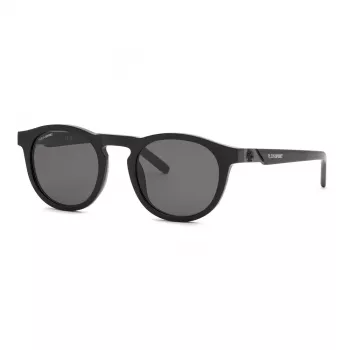 Philipp Plein Sport SSP035-520700 Herren-Sonnenbrille, schwarzer Rahmen, graue Gläser, 52 mm