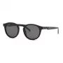 Philipp Plein Sport SSP035-520700 Herren-Sonnenbrille, schwarzer Rahmen, graue Gläser, 52 mm