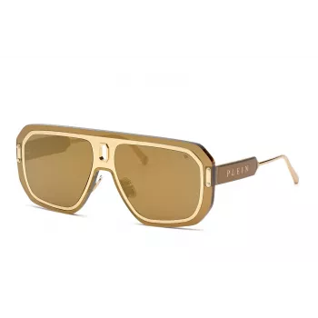 Philipp Plein SPP050-99300G Herren-Sonnenbrille, Glas 99 mm, Steg 0 mm, Bügel 150 mm