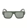 Philipp Plein SPP179-550Z29 Herren-Sonnenbrille, schwarzer Acetatrahmen, graue Polycarbonatgläser, 55/18/145 mm