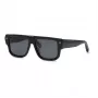 Philipp Plein SPP179-550Z29 Herren-Sonnenbrille, schwarzer Acetatrahmen, graue Polycarbonatgläser, 55/18/145 mm