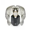 Philipp Plein The $keleton Automatic Herrenuhr PWPSA0624 42mm Schwarzes Silikon