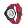 Philipp Plein The $kull King Herren-Quarzuhr PWPFA0524 44 mm Schwarzes Silikon