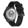 Philipp Plein The Skeleton Automatic Herrenuhr PWRAA0923 42mm Schwarzes Silikon