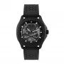 Philipp Plein The Skeleton Automatic Herrenuhr PWRAA0923 42mm Schwarzes Silikon
