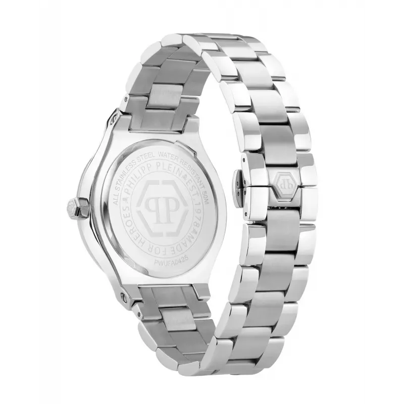 Philipp Plein The Skull Herrenuhr PWUFA0425 44mm Schwarzes Silikon