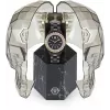 Philipp Plein The Skull Damen-Quarzuhr 38mm Edelstahl Schwarz Silikon PWPPA0324