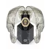 Philipp Plein Damen PWADA0224 Quarz Analog Uhr 40mm Edelstahl