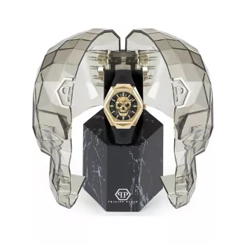 Philipp Plein Damen PWADA0224 Quarz Analog Uhr 40mm Edelstahl
