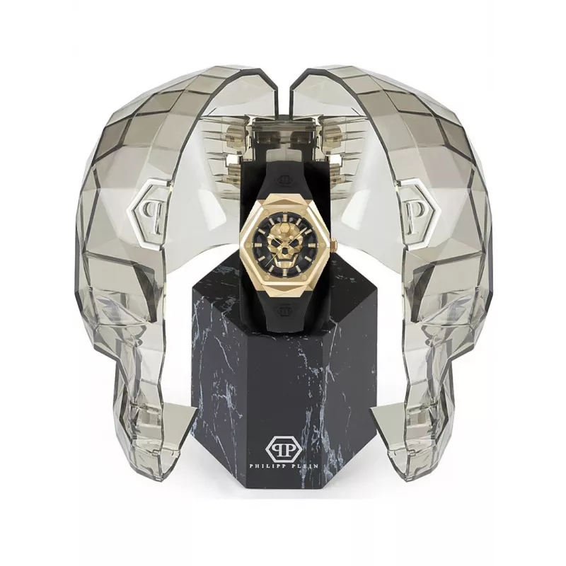 Philipp Plein Damen PWADA0224 Quarz Analog Uhr 40mm Edelstahl
