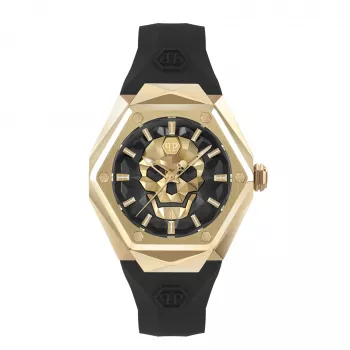 Philipp Plein Damen PWADA0224 Quarz Analog Uhr 40mm Edelstahl