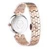 Philipp Plein Damenuhr PWEAA0821 32mm Edelstahl Quarz Uhr mit schwarzem Totenkopf-Zifferblatt