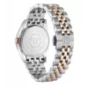 Philipp Plein Damen PWYAA0223 The $kull Quarz Analog Uhr 34mm Schwarzes Silikonarmband