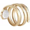 Philipp Plein Damen PWZAA0825 The $kull Quarzuhr 28mm Roségold Edelstahl Schwarzes Silikon