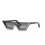 Philipp Plein Damen-Sonnenbrille SPP031S990700 Schwarzes Gestell UV400
