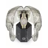 Philipp Plein Damenuhr PW2BA0223 38mm Roségold-Ton Edelstahl Weißes Silikon